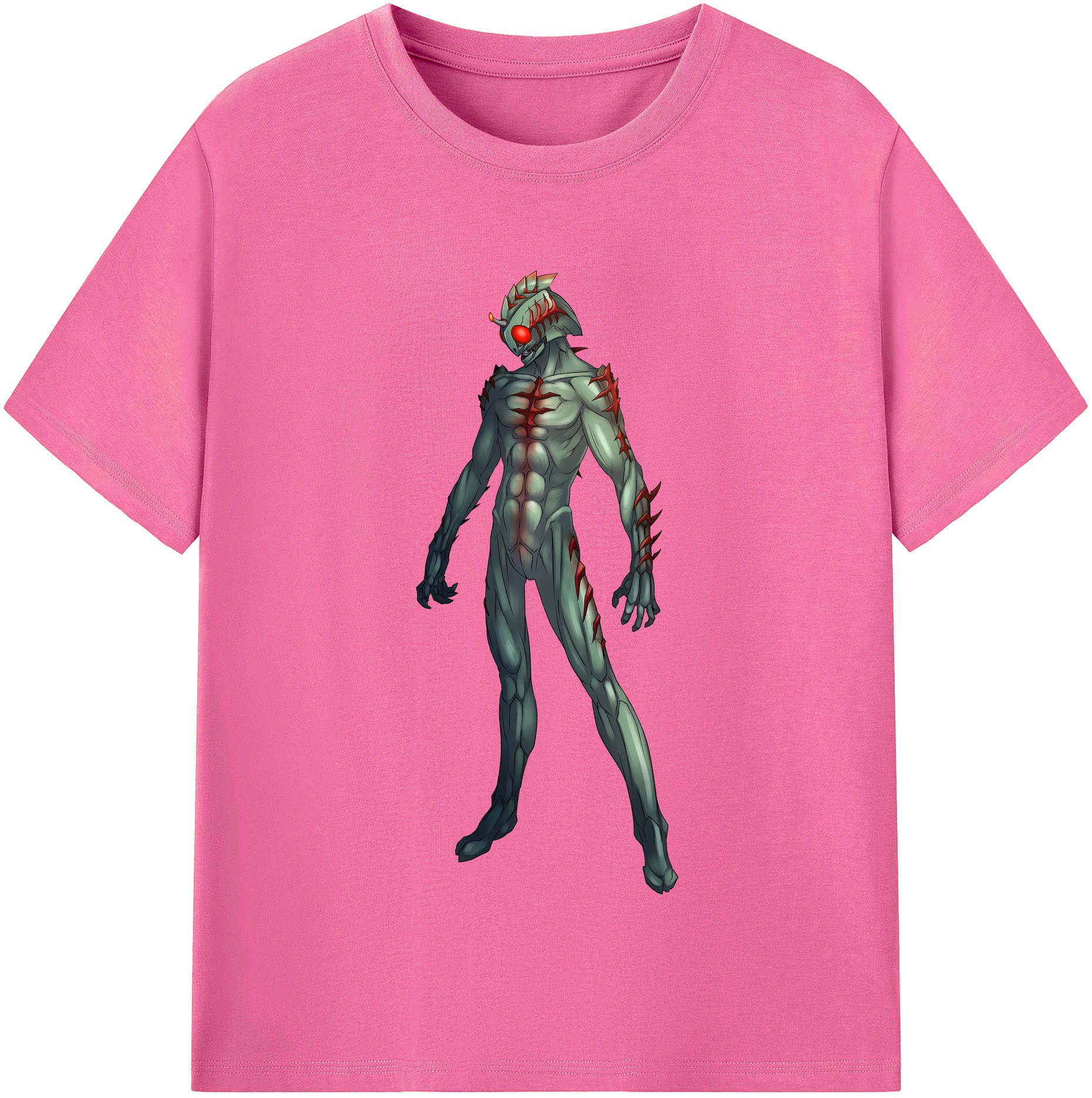 （画像用） ウルトラマン Ultraman レディースカジュアルプリントTシャツ（綿100％）